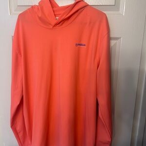 Magellan Outdoors Vibrant Coral Classic Fit Hoodie